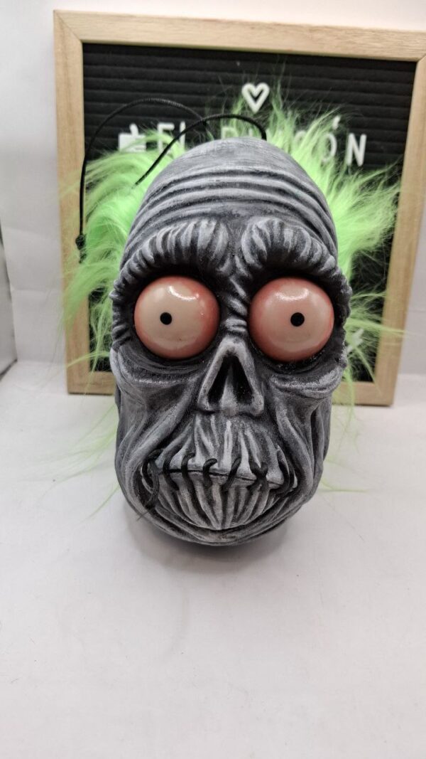 Cabeza de Beetlejuice Hecha a Mano Figura de 27 cm para Coleccionistas y Decoración