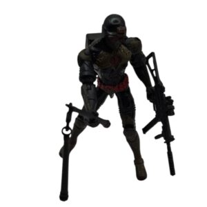 Figura Gia joe hasbro 2001 color negro