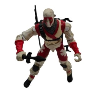 Figura ninja cobra gia joe rojo
