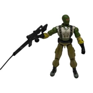 Figura ninja gia joe francotirador hasbro 2001