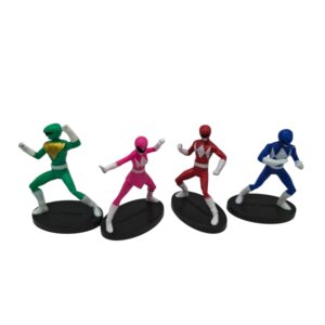 set de figuras power rangers hasbro