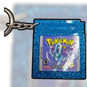 llavero pokemon crystal version nintendo gameboy