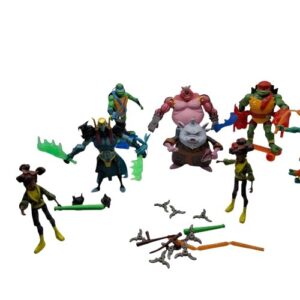 set de figuras tortugas ninja nickelodeon